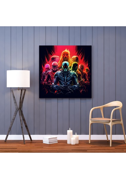 Metallica Duvar Sanatı: Albüm Kapakları - Metallica, Kanvas Tablo, Müzik Endüstrisi, Metallica, 30X30