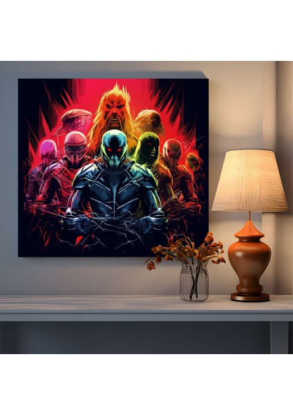 Metallica Duvar Sanatı: Albüm Kapakları - Metallica, Kanvas Tablo, Müzik Endüstrisi, Metallica, 30X30