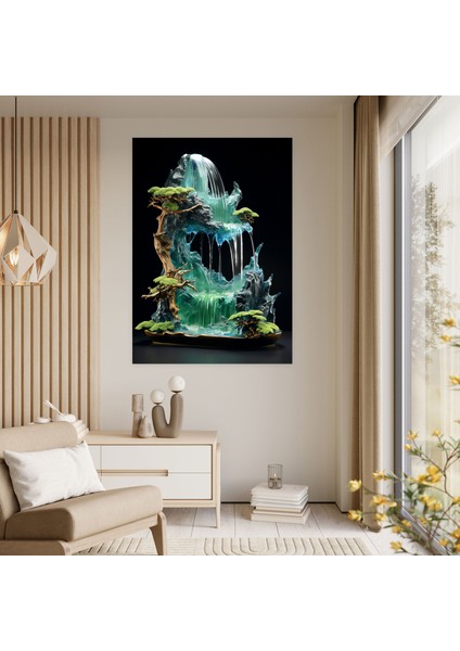 Gerçekçi Cam Heykel Duvar Sanatı Dekoru - Gerçekçi Cam Heykel, Huzur, Duvar Sanatı, Gerçekçi Cam Heykel, 30 x 50 cm fiyatları