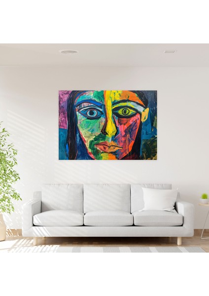 Pablo Picasso Duvar Sanatı - Pablo Picasso, Pablo Picasso, Duvar Dekorasyonu, Kanvas Tablo, 50 x 30 cm