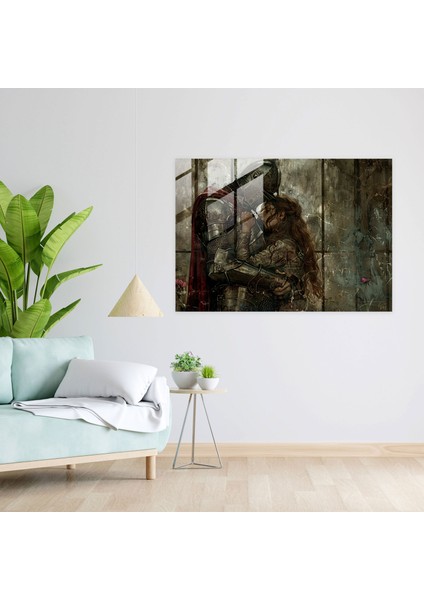Ortaçağ Romantik Cam Duvar Sanatı - Ön-Rafaelit Kardeşlik, Cam Sanatı, Ön-Rafaelit Kardeşlik, Duvar Dekorasyonu, 45X30 modelleri