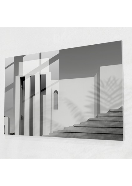 Roma Cam Baskı - Minimalist Roma Forumu - Roma, Cam Duvar Sanatı, Modern Sanat, Duvar Dekorasyonu, 45 x 30 cm