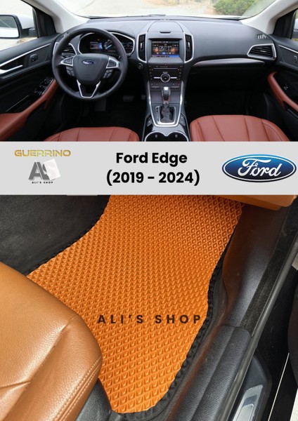 Ford Edge 2019-2024 Arası Araca Özel Yeni Nesil Eva Mat Oto Paspas Havuzlu Araba Paspası