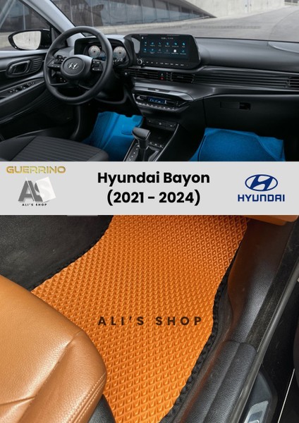 Hyundai Bayon 2021-2024 Arası Araca Özel Yeni Nesil Eva Mat Oto Paspas Havuzlu Araba Paspası