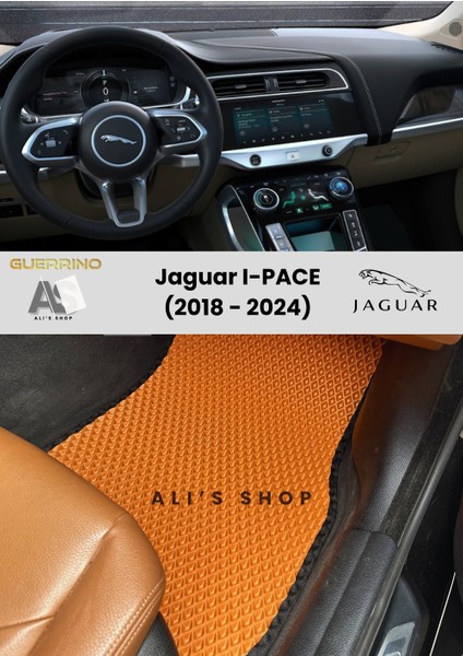Jaguar-I-Pace 2018-2024 Arası Araca Özel Yeni Nesil Eva Mat Oto Paspas Havuzlu Eva Araba Paspası