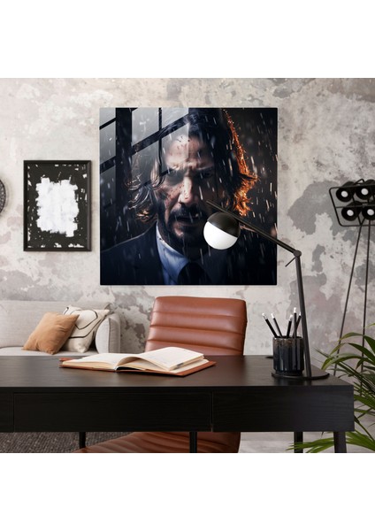 John Wick Cam Baskı - John Wick, Fotoğraf, Kararlılık, Modern Sanat, 30 x 30 cm