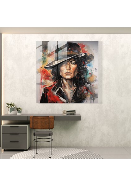 Sınırsız Yaratıcılık Michael Jackson Cam Baskı - Micheal Jackson, Ev Dekorasyonu, Yaratıcılığın Sınırları, Cam Duvar Tablosu, 30X30 fiyatları