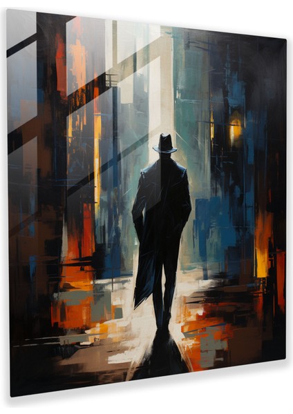 Godfather Cam Baskı - Godfather, Duvar Dekorasyonu, Ev Dekorasyonu, Cam Sanatı, 30X30