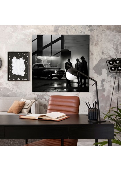 Klasik Godfather Cam Baskı - Godfather, Cam Baskı, Godfather, Modern Sanat, 30X30 fiyatları