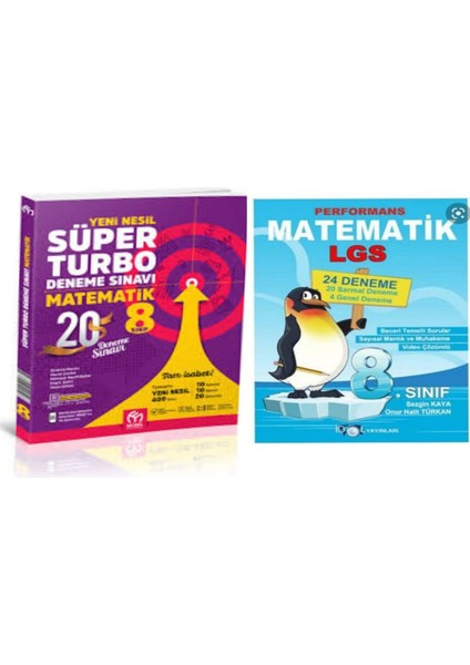 8. Sınıf Matematik Süper Turbo Deneme Sınavı ve Lgs Yerim Seni Matematik