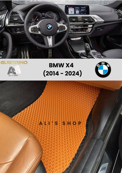 Bmw-4 Serisi Için 2014-2024 Arası Araca Özel Yeni Nesil Eva Mat Oto Paspas Havuzlu Eva Araba Paspası