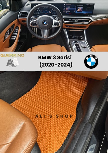 Bmw-3 Serisi Için 2020-2024 Arası Araca Özel Yeni Nesil Eva Mat Oto Paspas Havuzlu Eva Araba Paspası