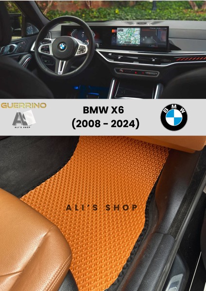 Bmw-X6 Için 2008-2024 Arası Araca Özel Yeni Nesil Eva Mat Oto Paspas Havuzlu Eva Araba Paspası