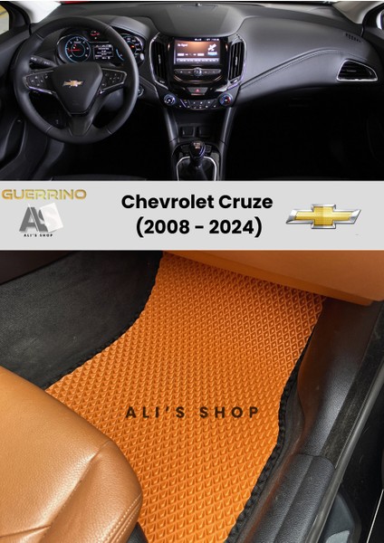 Chevrolet-Cruze Için 2008-2024 Arası Araca Özel Yeni Nesil Eva Mat Oto Paspas Havuzlu Araba Paspası