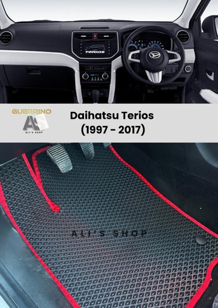 Daihatsu-Terios Için 1997-2017 Arası Araca Özel Yeni Nesil Eva Mat Oto Paspas Havuzlu Paspas