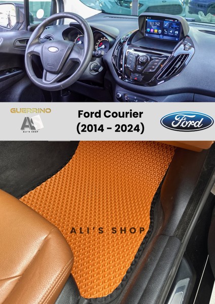 Ford Courıer 2014-2024 Arası Araca Özel Yeni Nesil Eva Mat Oto Paspas Havuzlu Eva Araba Paspası