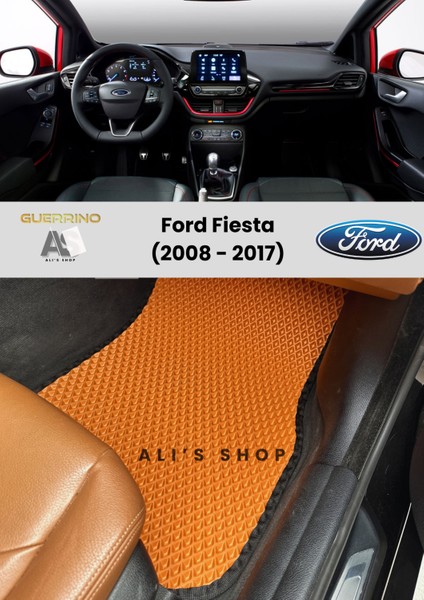 Ford Fiesta 2008-2017 Arası Araca Özel Yeni Nesil Eva Mat Oto Paspas Havuzlu Eva Araba Paspası