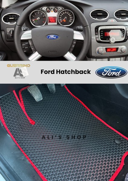 Ford Hatchback Araca Özel Yeni Nesil Eva Mat Oto Paspas Havuzlu Eva Mat Paspas Araba Paspası