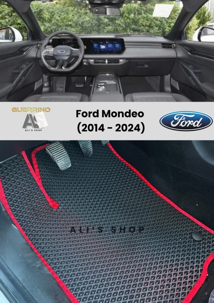 Ford Mondeo 2014-2024 Arası Araca Özel Yeni Nesil Eva Mat Oto Paspas Havuzlu Eva Araba Paspası