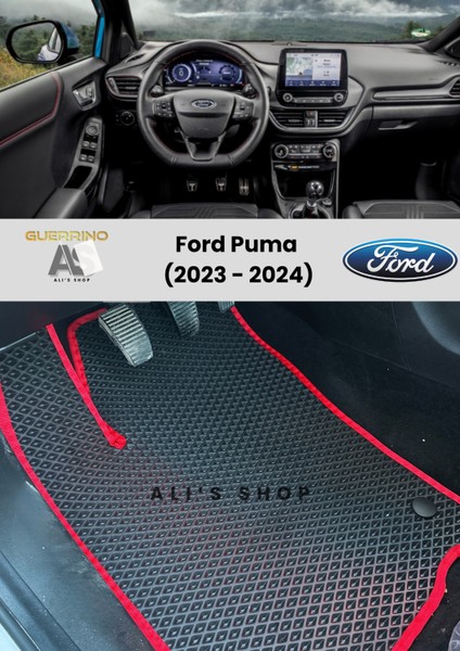 Ford Puma 2023-2024 Arası Araca Özel Yeni Nesil Eva Mat Oto Paspas Havuzlu Eva Araba Paspası