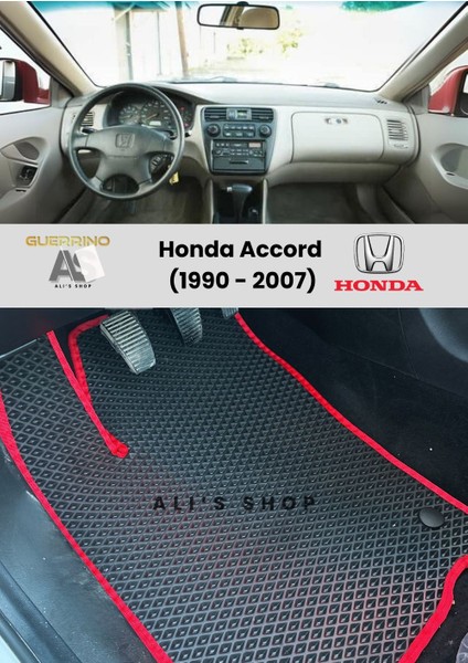 Honda Accord 1990-2007 Arası Araca Özel Yeni Nesil Eva Mat Oto Paspas Havuzlu Eva Araba Paspası