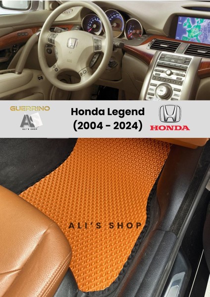 Honda Legend 2004-2024 Arası Araca Özel Yeni Nesil Eva Mat Oto Paspas Havuzlu Eva Araba Paspası