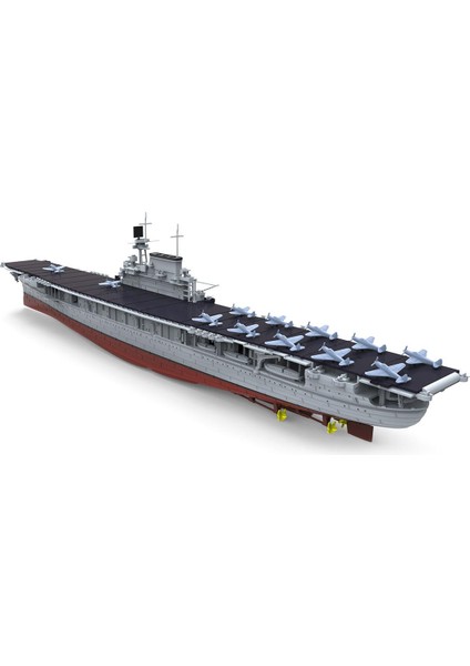 PS-005 1/700 Ölçek Amerikan U.s.s. Enterprise (Cv-6) Uçak Gemisi, Plastik Model Kiti