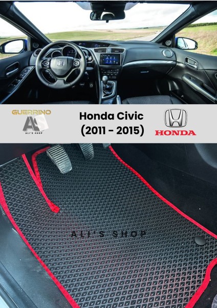 Honda Cıvıc 2011-2015 Arası Araca Özel Yeni Nesil Eva Mat Oto Paspas Havuzlu Eva Araba Paspası