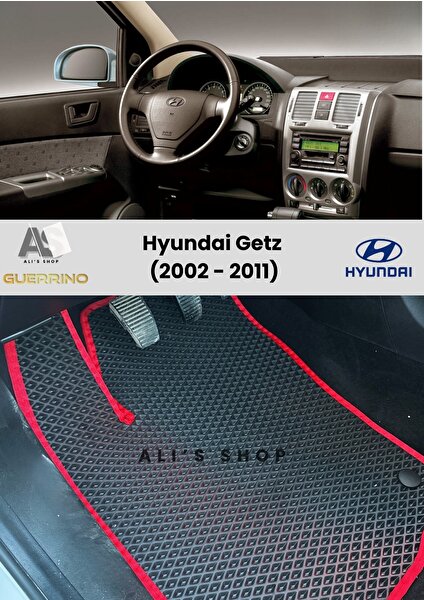 Hyundai Getz 2002-2011 Arası Araca Özel Yeni Nesil Eva Mat Oto Paspas Havuzlu Eva Araba Paspası