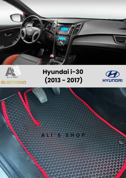 Hyundai I-30 2013-2017 Arası Araca Özel Yeni Nesil Eva Mat Oto Paspas Havuzlu Eva Araba Paspası