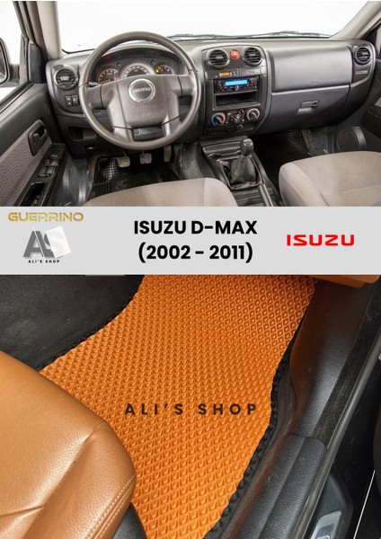 Isuzu D-Max 2002-2011 Arası Araca Özel Yeni Nesil Eva Mat Oto Paspas Havuzlu Eva Araba Paspası