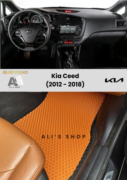 Kia Ceed 2012-2018 Arası Araca Özel Yeni Nesil Eva Mat Oto Paspas Havuzlu Eva Araba Paspası