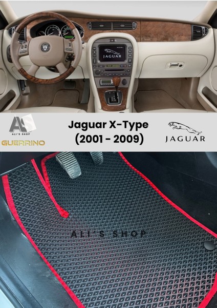 Jaguar X-Type 2001-2009 Arası Araca Özel Yeni Nesil Eva Mat Oto Paspas Havuzlu Eva Araba Paspası