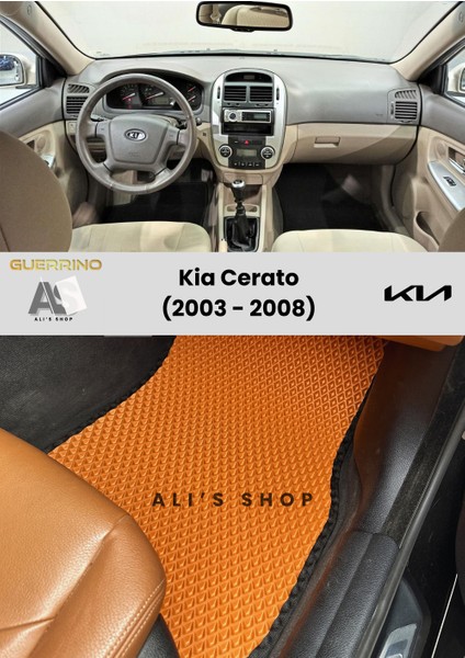 Kia Cerato 2003-2008 Arası Araca Özel Yeni Nesil Eva Mat Oto Paspas Havuzlu Eva Araba Paspası