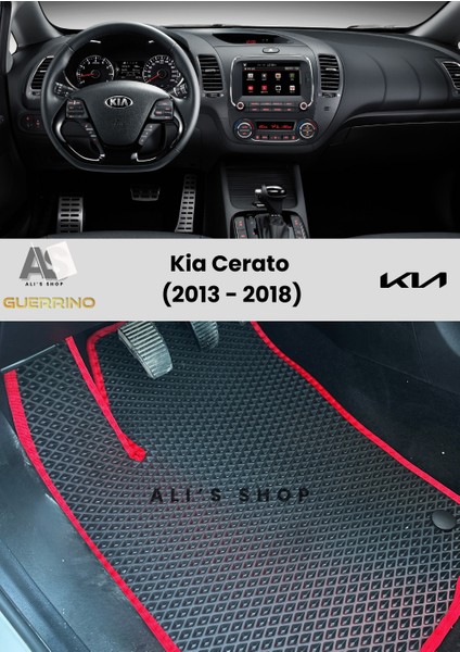 Kia Cerato 2013 - 2018 Arası Araca Özel Yeni Nesil Eva Mat Oto Paspas Havuzlu Eva Araba Paspası