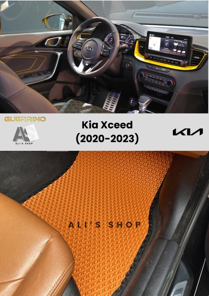 Kia Xceed 2020-2023 Arası Araca Özel Yeni Nesil Eva Mat Oto Paspas Havuzlu Eva Araba Paspası