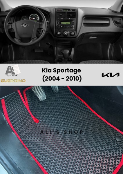 Kia Sportage 2004-2010 Arası Araca Özel Yeni Nesil Eva Mat Oto Paspas Havuzlu Eva Araba Paspası