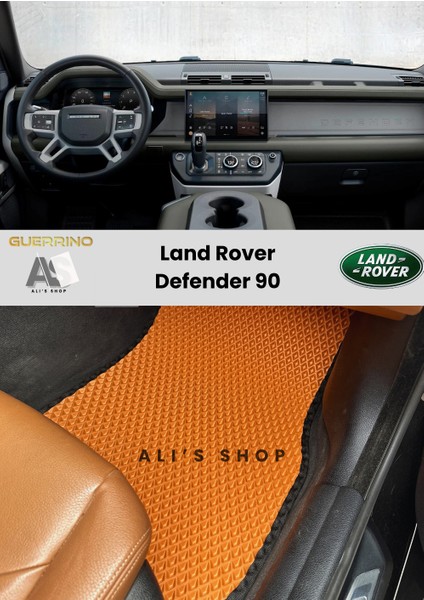 Land Rover Defender 90 Tek Kapı Araca Özel Yeni Nesil Eva Mat Oto Paspas Havuzlu Eva Araba Paspası