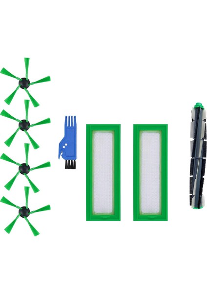 Yedek Parçalar Ana Fırça Yan Fırçalar Filtreler Vorwerk Kobold VR200 VR300 Robotlu Süpürge Aksesuarları (Yurt Dışından) modelleri