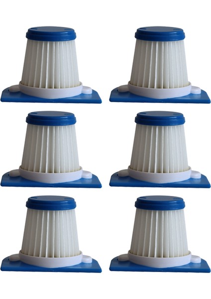 6 Adet Hepa Filtre Philips FC6230/FC6231/FC6232/FC6233/FC6331 Elektrikli Süpürge Yedek Parçaları Ev Temizlik (Yurt Dışından)