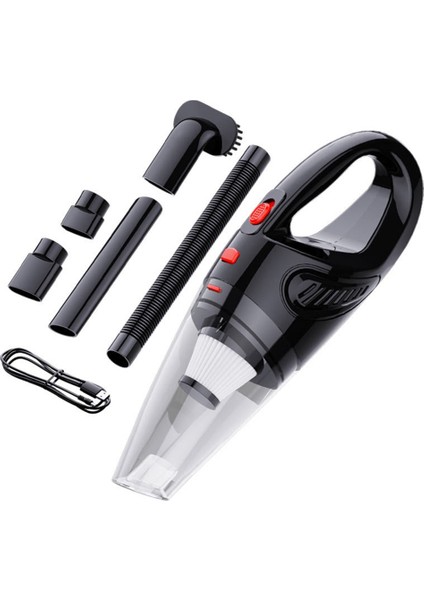 Kablosuz Elektrikli El Süpürgesi Güçlü Siklon Emme Şarj Edilebilir Elektrikli Süpürge Araba Ev Için Hızlı Şarj Evcil Hayvan Saçı (Yurt Dışından)