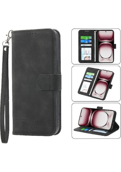 Oppo Oppo 12 Pro 5g Premium Bileklik Kart Yuvaları Nakit Cep Için Flip Case (Yurt Dışından) fırsatları