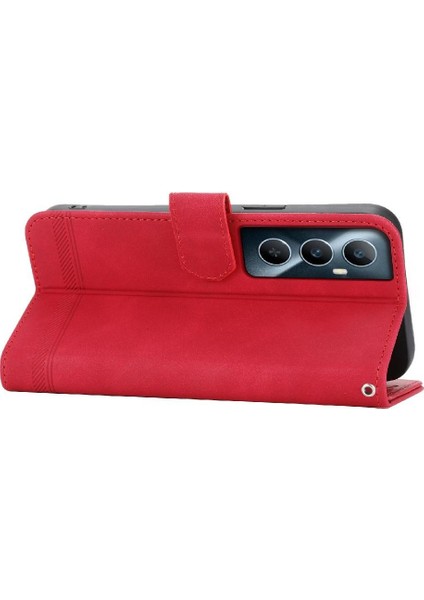 Realme C65 Manyetik Kapatma Nakit Cep Bileklik Kartı Için Flip Case (Yurt Dışından) fırsatları