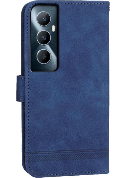 Realme C65 Manyetik Kapatma Nakit Cep Bileklik Kartı Için Flip Case (Yurt Dışından)