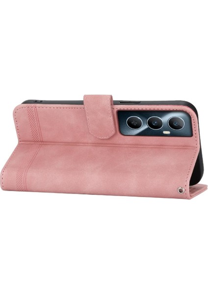 Realme C65 Manyetik Kapatma Nakit Cep Bileklik Kartı Için Flip Case (Yurt Dışından) modelleri
