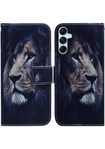 Samsung Galaxy M14 4g Manyetik Kapatma Boyalı Cüzdan Pu Için Flip Case (Yurt Dışından)