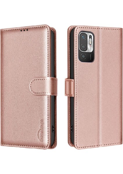 Xiaomi Poco M3 Pro Manyetik Pu Deri Rfıd Engelleme Cüzdan Için Flip Case (Yurt Dışından)