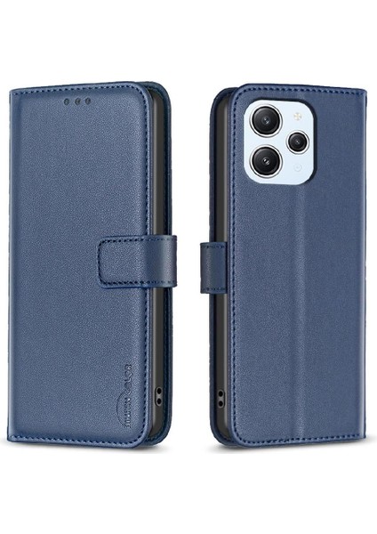 Xiaomi Redmi 12 4g Için Flip Case Cüzdan Iş Kılıf Çoklu Kart (Yurt Dışından)