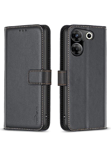 Tecno Camon 20 Pro 5g Iş Cüzdan Deri Kılıf Için Flip Case Çok (Yurt Dışından)