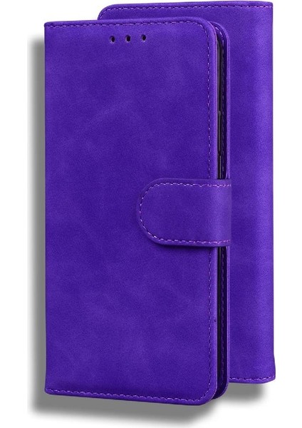 Realme Gt 6t Manyetik Standı Tutucu Premium Pu Deri Kart Için Flip Case (Yurt Dışından)